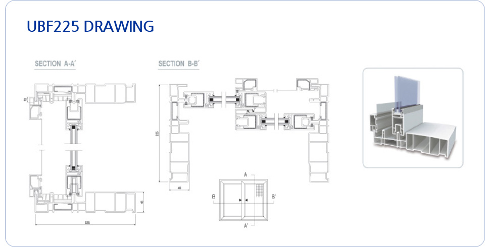 UBF225 Drawing